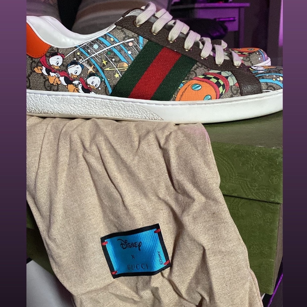 Limited Edition Disney Gucci Loafers